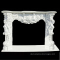 Classic Design Elegant cast stone fireplace mantels